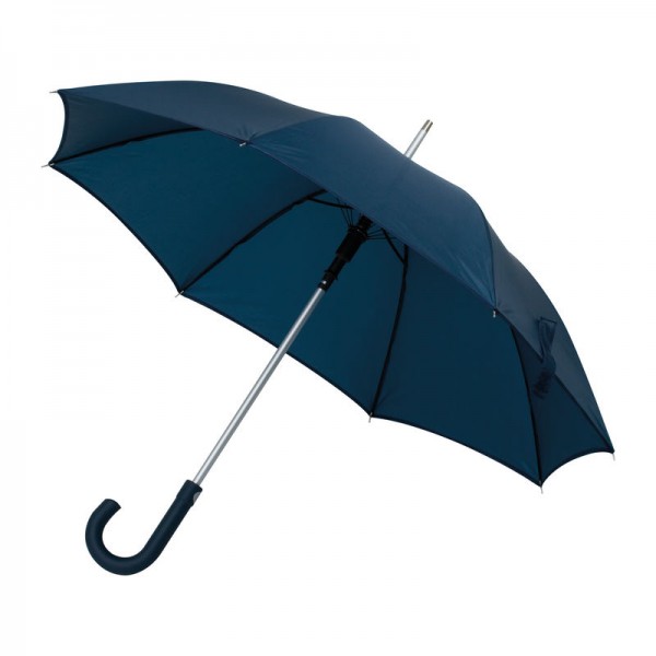 HUGO Umbrelă automată cu mâner curbat ø 106 × 86 cm Albastru Inchis