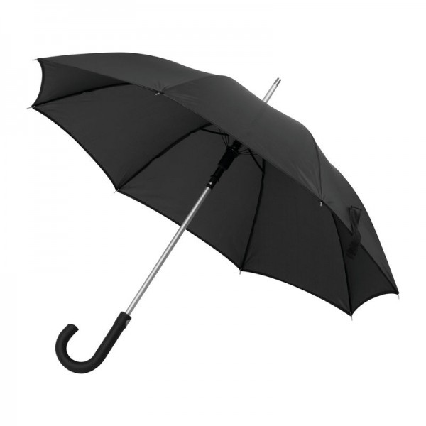 HUGO Umbrelă automată cu mâner curbat ø 106 × 86 cm Negru