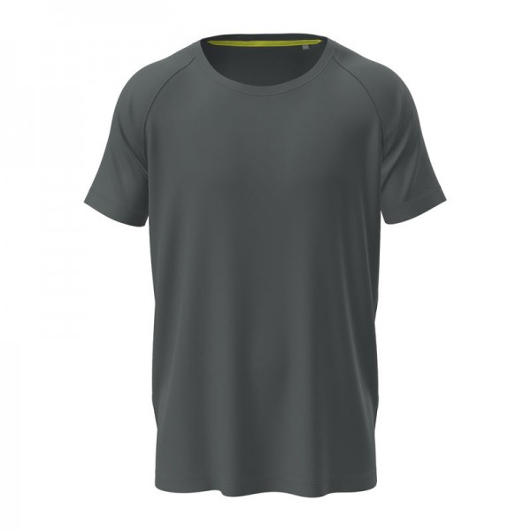 Mesh Raglan Unisex T-shirt M Slate Grey
