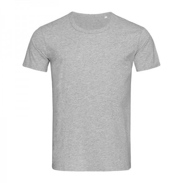 Ben Crew Neck Unisex T-shirt L Grey Heather