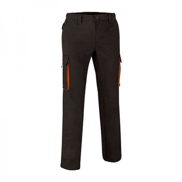 THUNDER TROUSERS 2XL Black-Neon Orange