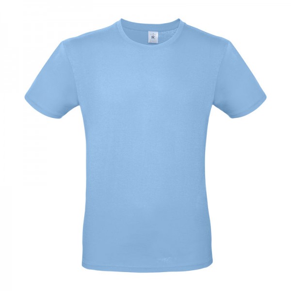 B&C #E150 UNISEX T-SHIRT S Sky Blue