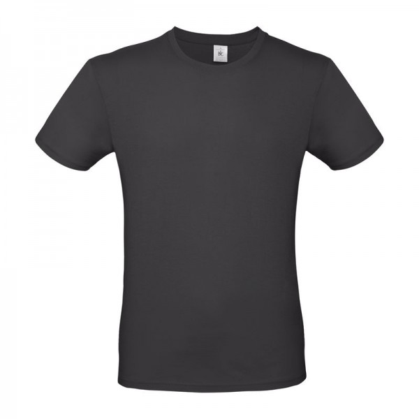 B&C #E150 UNISEX T-SHIRT S Used Black