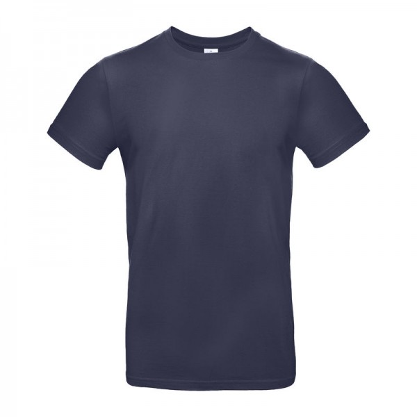 B&C #E190 UNISEX T-SHIRT S Urban Navy