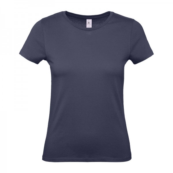 B&C #E150 WOMEN T-SHIRT S Urban Navy