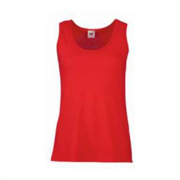 LADY FIT VALUEWEIGHT VEST M Red