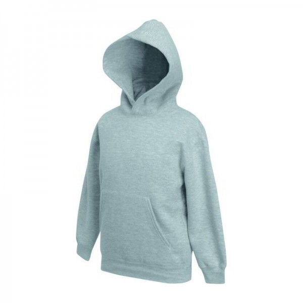 KIDS HOODED SWEAT 14/15 Heather Grey