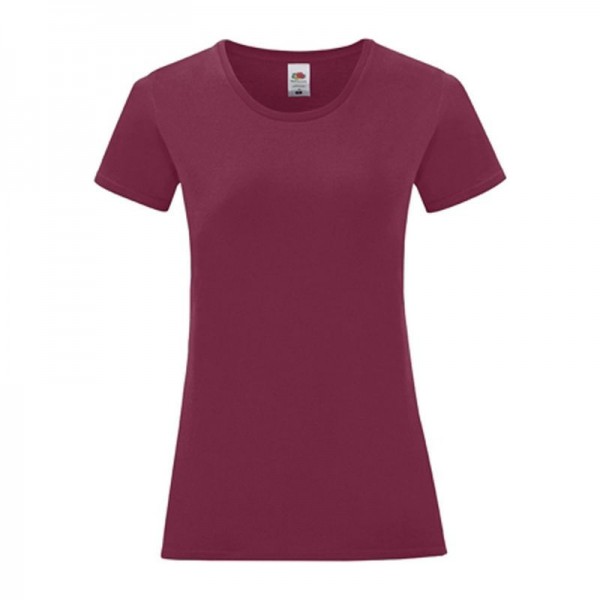 LADIES ICONIC 150 T 2XL Burgundy