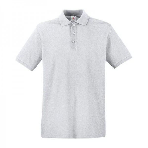 PREMIUM POLO S Heather Grey