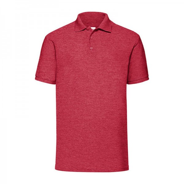 65/35 PIQUE POLO S Heather Red
