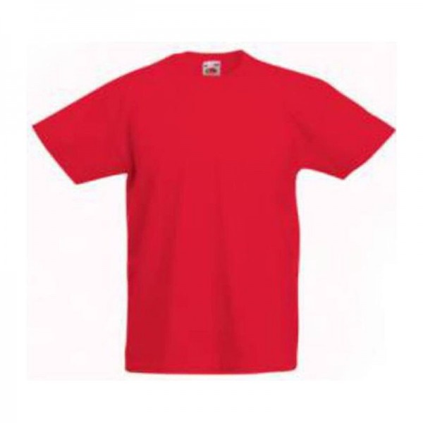 Kids Valueweight T 7/8 Red