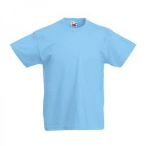 Kids Valueweight T 2/3 Sky Blue