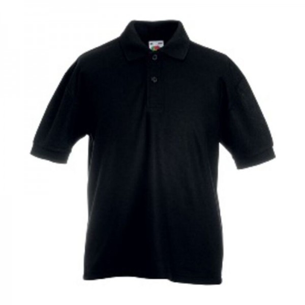 65/35 KIDS PIQUE POLO 12/13 Black