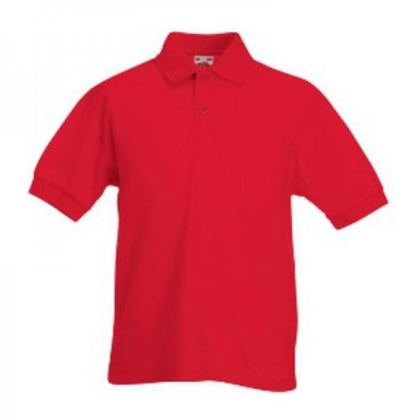 65/35 KIDS PIQUE POLO 9/11 Red