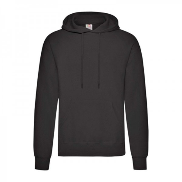 HOODED SWEAT 5XL Black