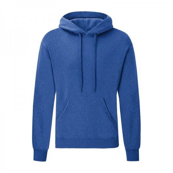 HOODED SWEAT M Heather Royal