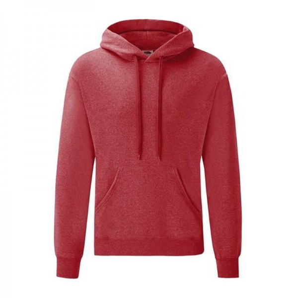 HOODED SWEAT XL Heather Red