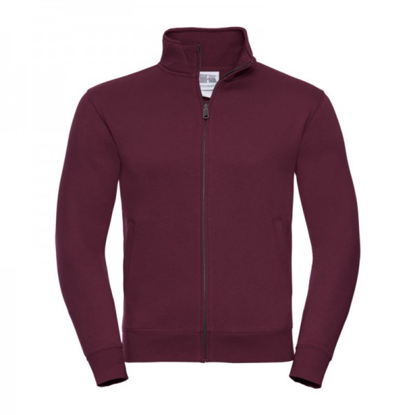 Men's Authentic Sweat Jacket M Burgundy