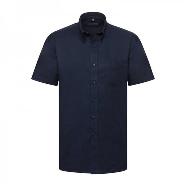 Men SS ECare Oxfrd Shrt XL Navy