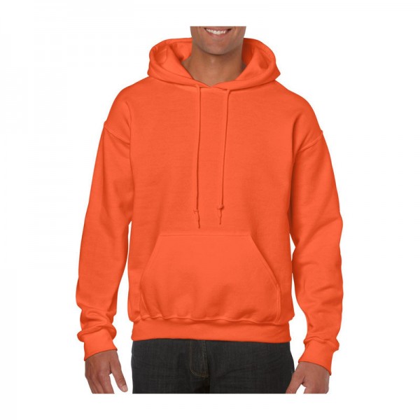 HEAVY BLEND™ ADULT HOODED SWEATSHIRT L Orange