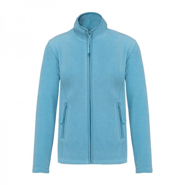 MAUREEN - LADIES' FULL ZIP MICROFLEECE JACKET 3XL Cloudy Blue Heather