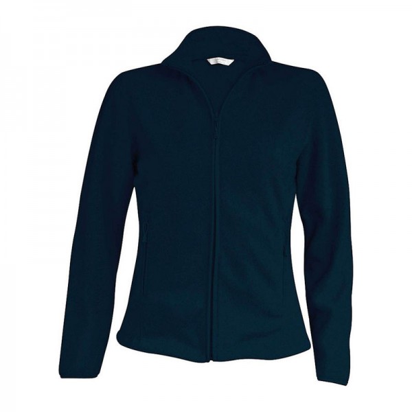 MAUREEN - LADIES' FULL ZIP MICROFLEECE JACKET 3XL Navy