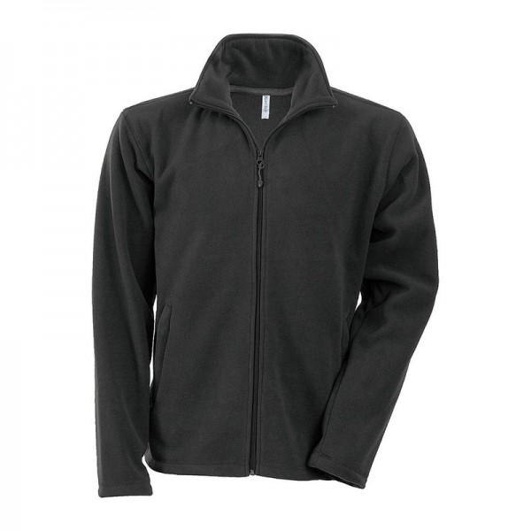 FALCO - ZIP THROUGH MICRO FLEECE JACKET XL Dark Grey