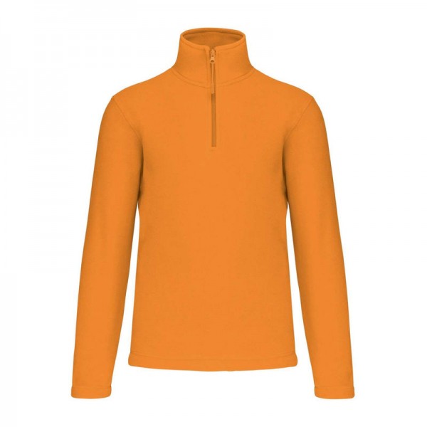ENZO - ZIP NECK MICROFLEECE JACKET 2XL Portocaliu