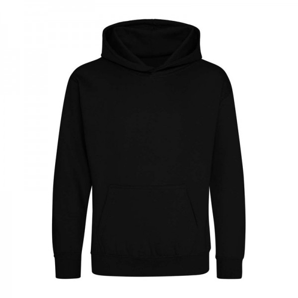 KIDS HOODIE 1/2 Deep Black