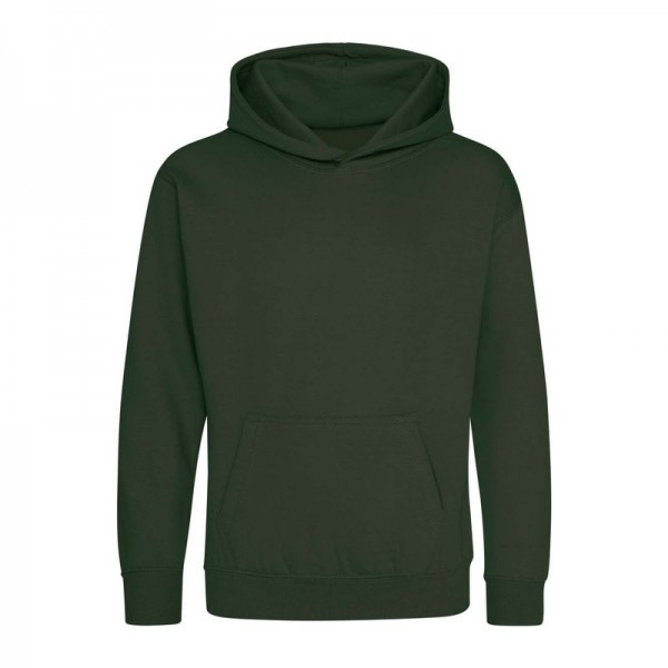 KIDS HOODIE 9/11 Forest Green