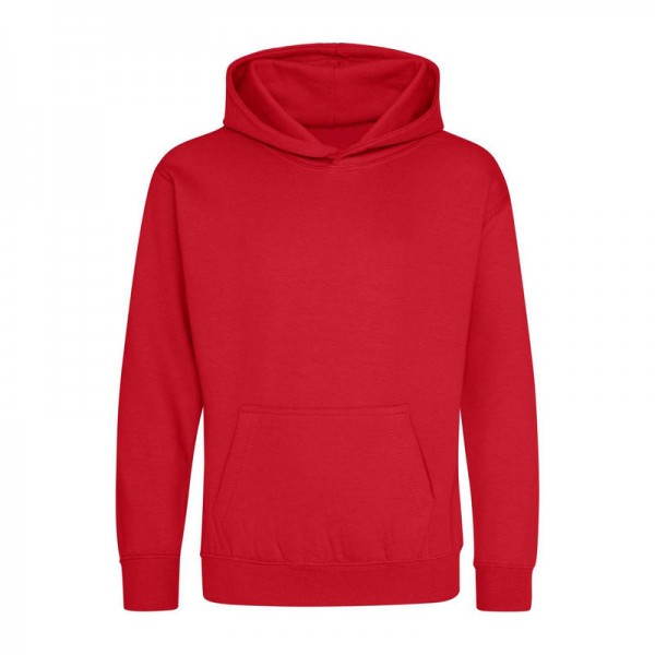 KIDS HOODIE 7/8 Fire Red