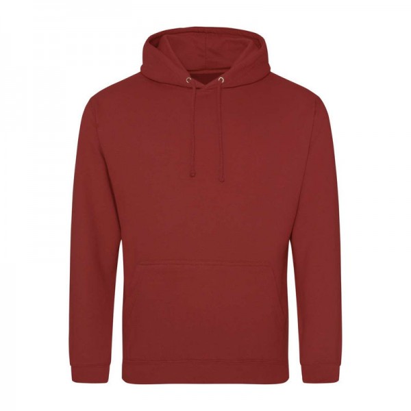 COLLEGE HOODIE L Brick