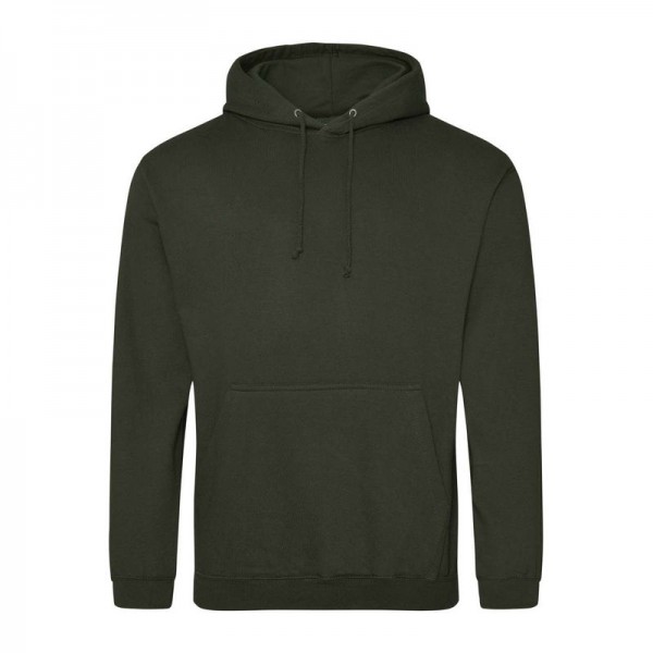 COLLEGE HOODIE M Combat Green
