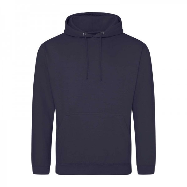 COLLEGE HOODIE 2XL Navy Smoke