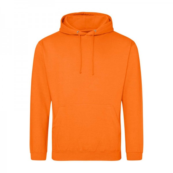 COLLEGE HOODIE S Orange Crush