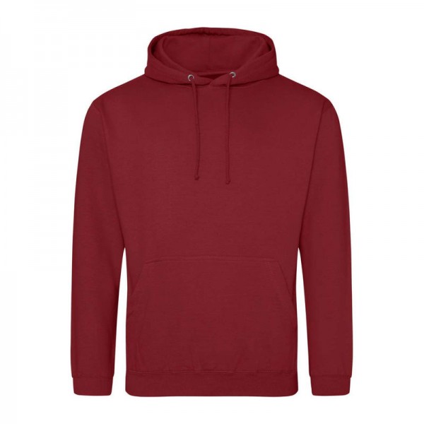 COLLEGE HOODIE XL Red Hot Chilli