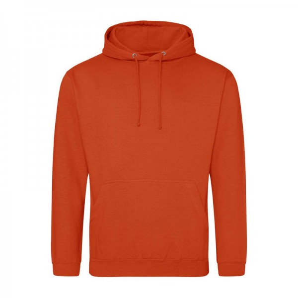 COLLEGE HOODIE 2XL Sunset Orange