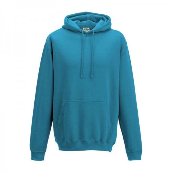 COLLEGE HOODIE L Turquoise Surf