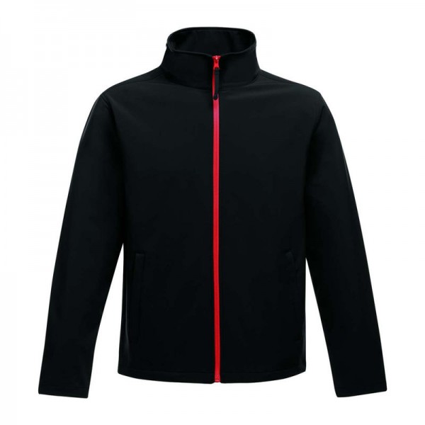 Ablaze Men'S Printable Softshell XL Black/Classic Red