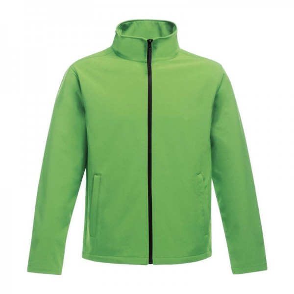 Ablaze Men'S Printable Softshell 2XL Extreme Green/Black