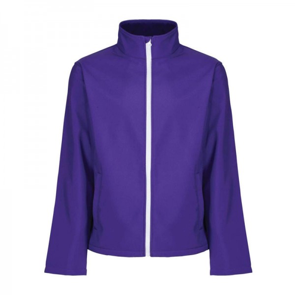 Ablaze Men'S Printable Softshell S Vibrant Purple/Black