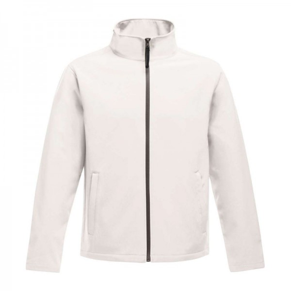 Ablaze Men'S Printable Softshell 2XL White/Light Steel