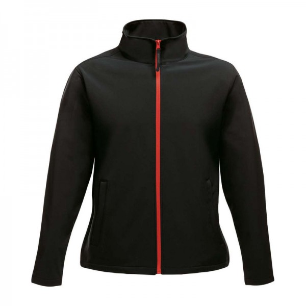 Ablaze Women'S Printable Softshell XL Black/Classic Red