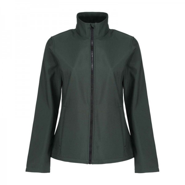Ablaze Women'S Printable Softshell 3XL Dk Spruce/Black
