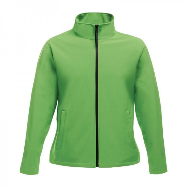 Ablaze Women'S Printable Softshell 2XL Extreme Green/Black