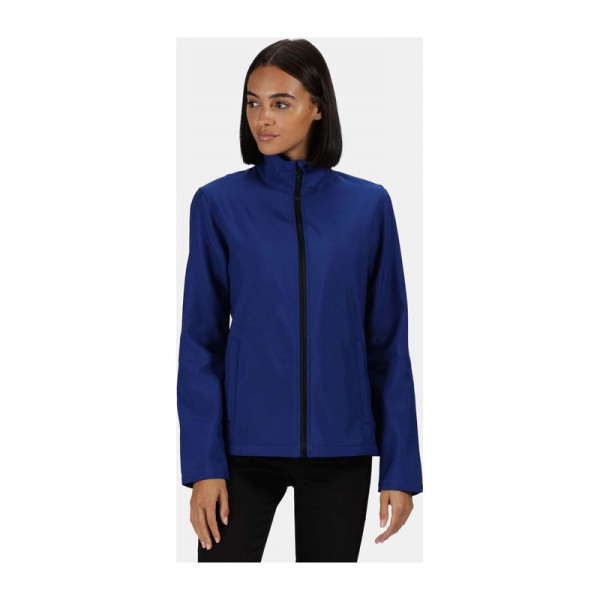 Ablaze Women'S Printable Softshell 3XL New Royal/Black