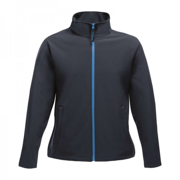 Ablaze Women'S Printable Softshell S Navy/French Blue