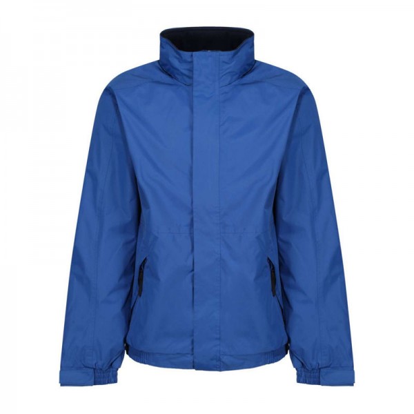 Dover Fleece Lined Bomber Jacket L Royal Blue/Navy