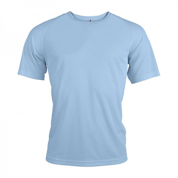 MEN'S SHORT-SLEEVED SPORTS T-SHIRT S Sky Blue