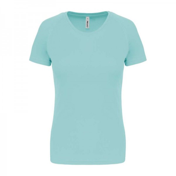 LADIES' SHORT-SLEEVED SPORTS T-SHIRT XS Ice Mint